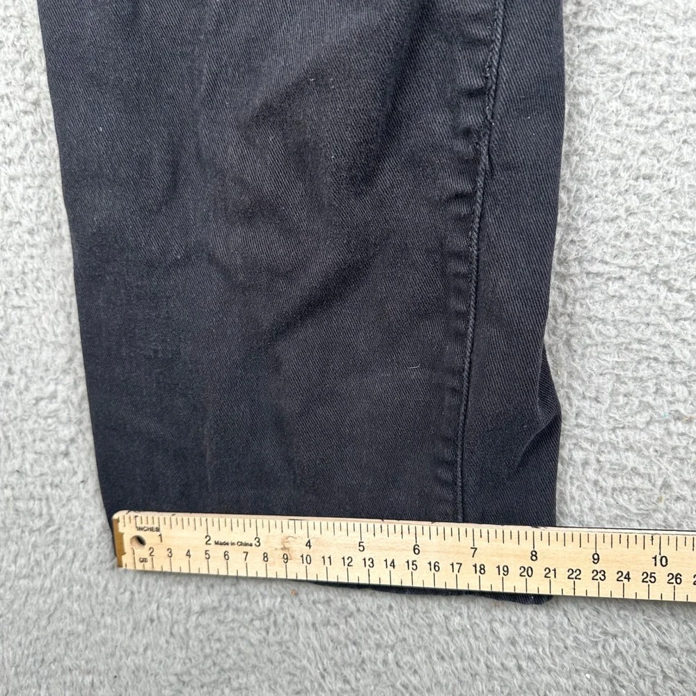 True Religion Ricky Relaxed Straight Jeans Mens‎ 34 (fit 38x30) Black Distressed